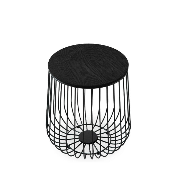 Novo Side Table - Black - Paulas Home & Living