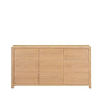 Oaky 9 Dr Dresser - sleeked curved lines - Paulas Home & Living