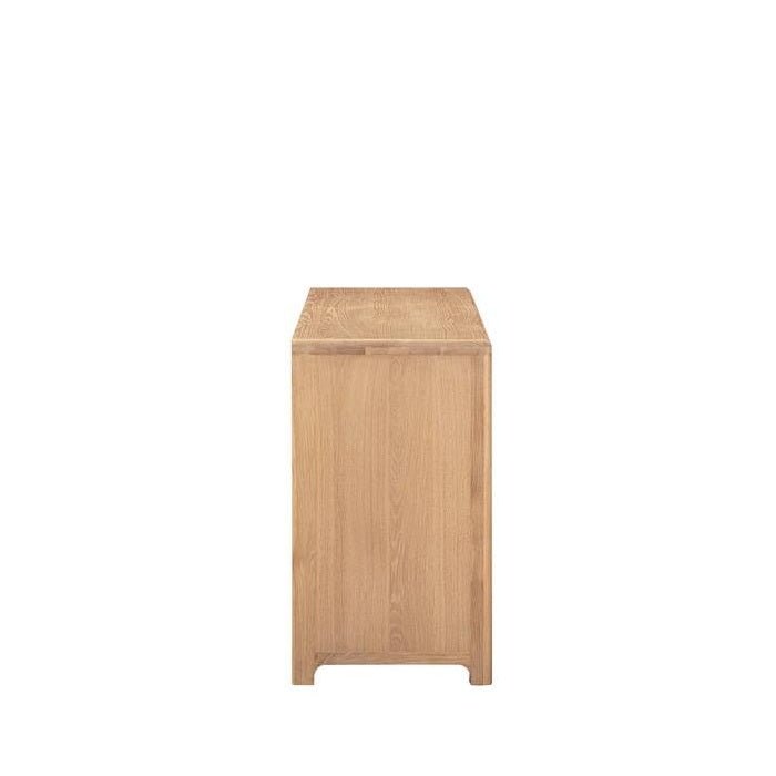 Oaky 9 Dr Dresser - sleeked curved lines - Paulas Home & Living