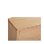 Oaky Buffet 2 Doors 1220w - sleeked curved lines - Paulas Home & Living