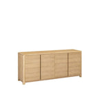 Oaky Buffet 4 Doors 1830w - sleeked curved lines - Paulas Home & Living