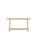 Oaky Console Table - sleeked curved lines - Paulas Home & Living
