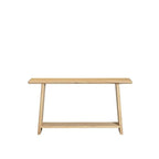 Oaky Console Table - sleeked curved lines - Paulas Home & Living