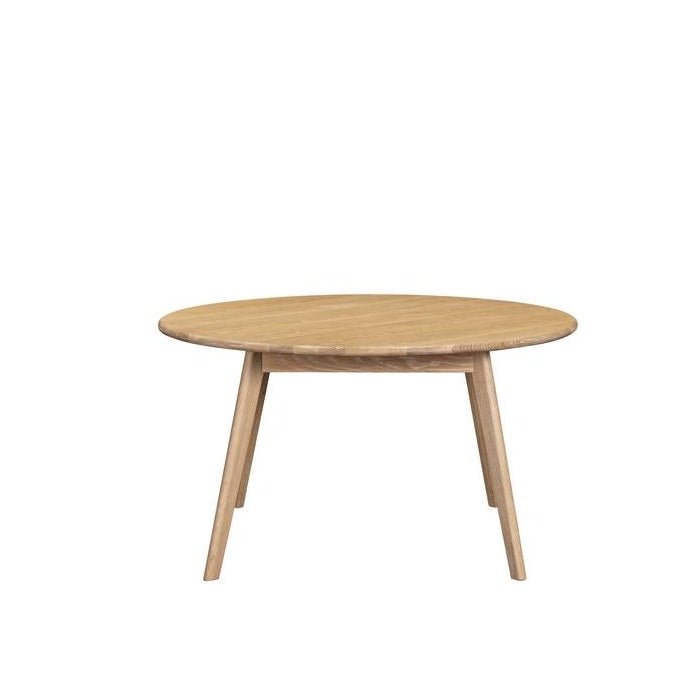 Oaky Dining Table 1400dia - sleeked curved lines - Paulas Home & Living