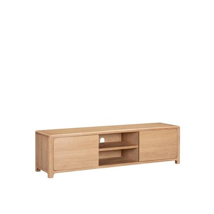 Oaky TV Unit 1800w - sleeked curved lines - Paulas Home & Living