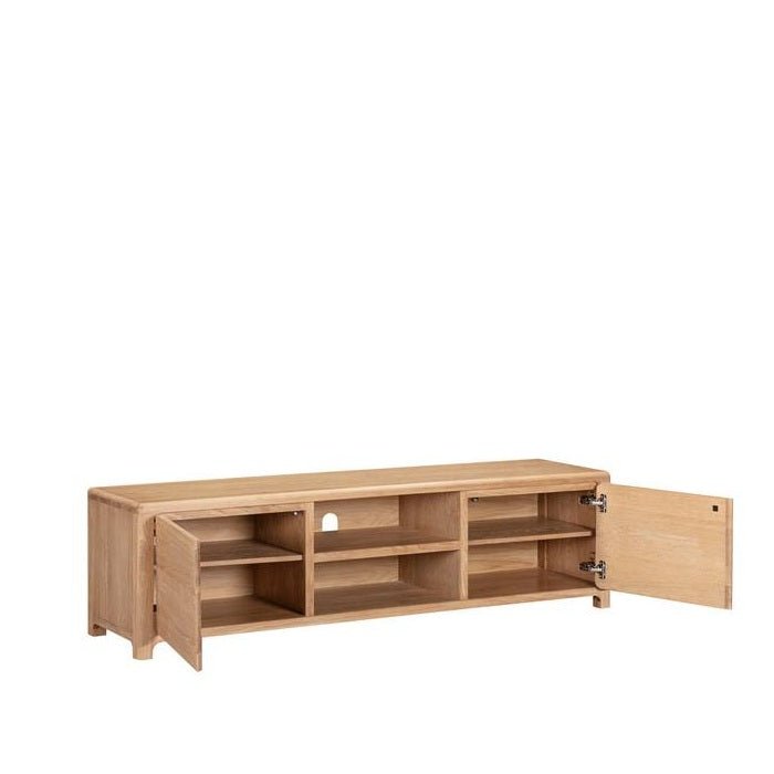 Oaky TV Unit 1800w - sleeked curved lines - Paulas Home & Living