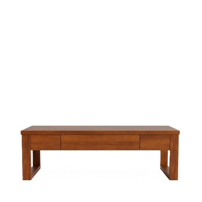 Ohope Coffee Table with drawer - Pine - Paulas Home & Living