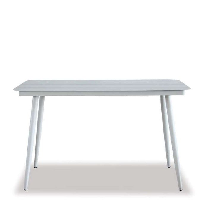 Olbia Outdoor Bar Table - 1500w - White - Paulas Home & Living