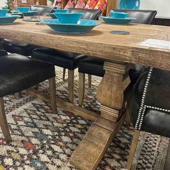 Old Elm Dining Table