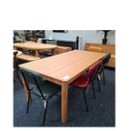 Oliver Oak Dining Table 1600w or 1800w - Sits 6 - Paulas Home & Living