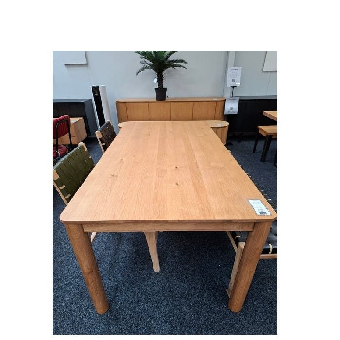 Oliver Oak Dining Table 1600w or 1800w - Sits 6 - Paulas Home & Living