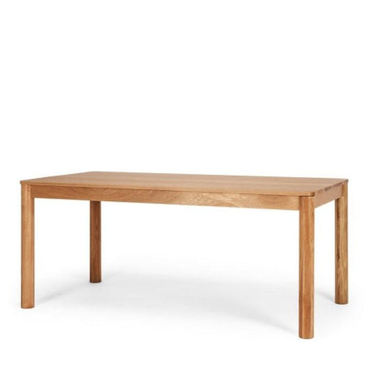 Oliver Oak Dining Table 1800w - Sits 6 - Paulas Home & Living