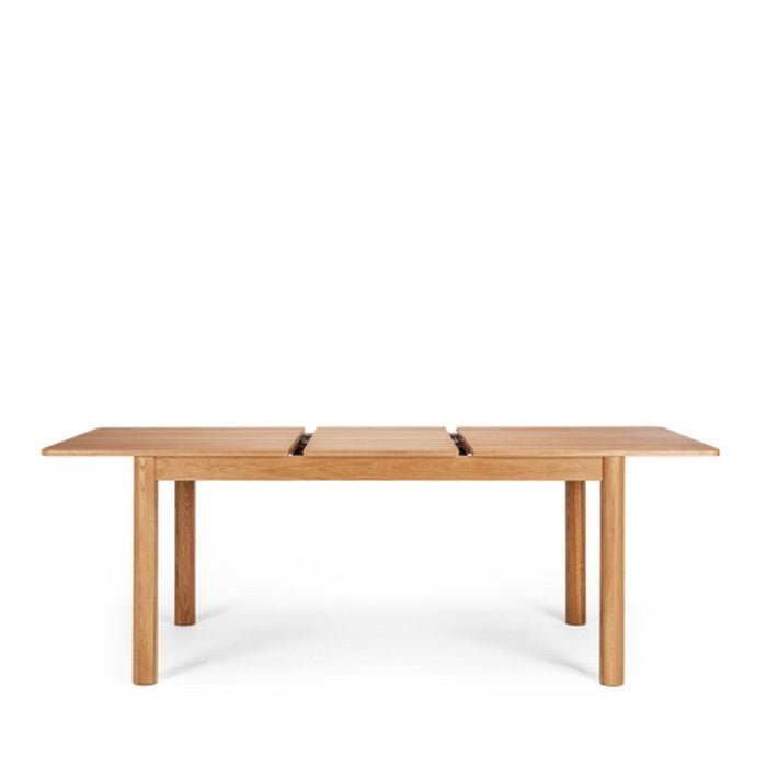 Oliver Oak Dining Table Extension 1600w - 2100w - Sits 6 - 8 - Paulas Home & Living