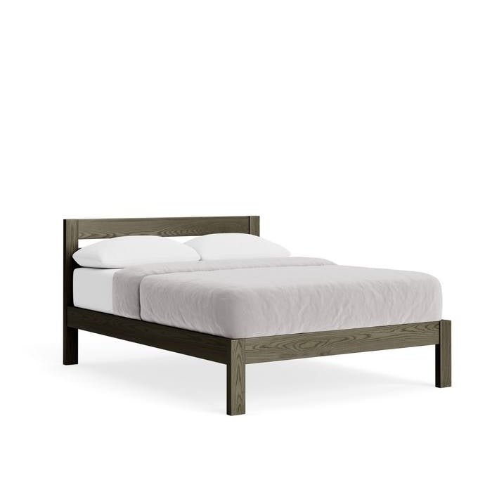 Omoto Slatframe with Headboard Low Foot - Single to Super King - Ash - Paulas Home & Living
