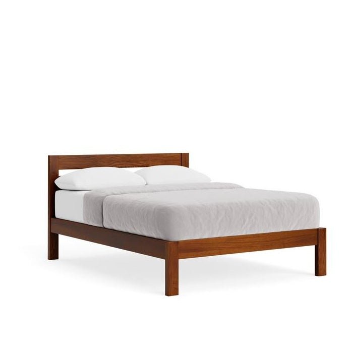 Omoto Slatframe with Headboard Low Foot - Single to Super King - Ash - Paulas Home & Living