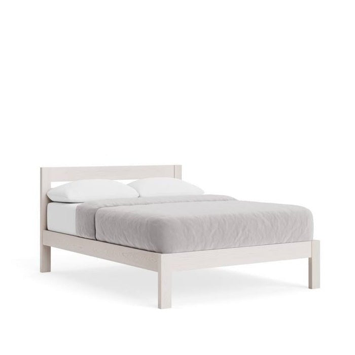 Omoto Slatframe with Headboard Low Foot - Single to Super King - Ash - Paulas Home & Living