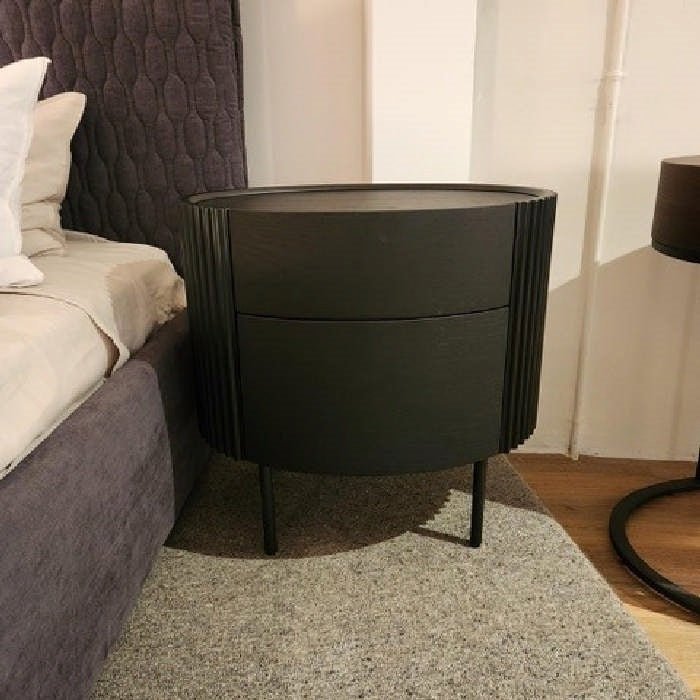 Ondata Bedside table - Black - Paulas Home & Living