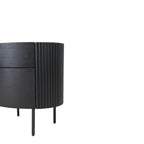 Ondata Bedside table - Black - Paulas Home & Living