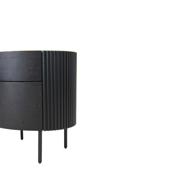 Ondata Bedside table - Black - Paulas Home & Living