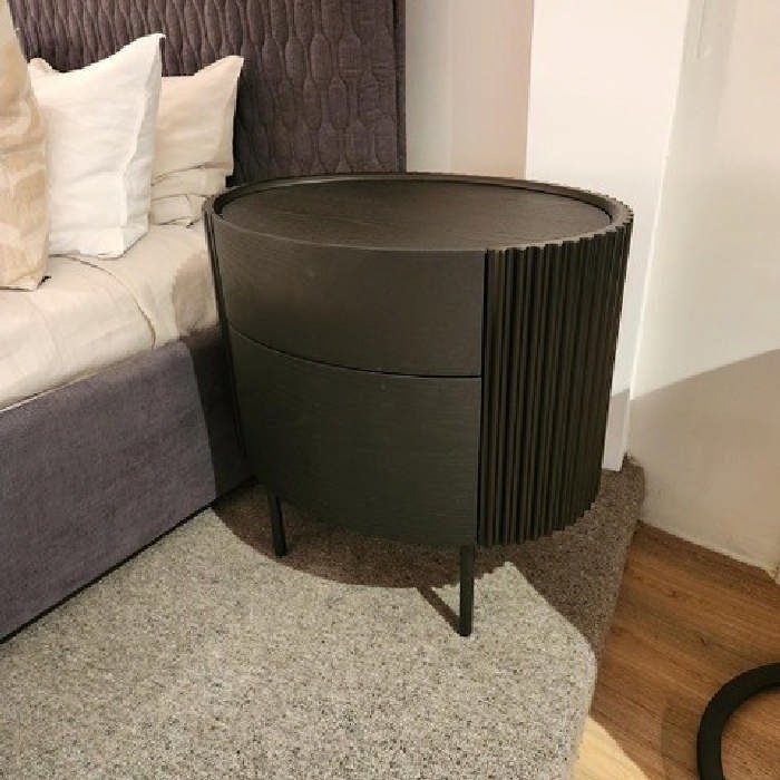 Ondata Bedside table - Black - Paulas Home & Living