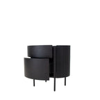 Ondata Bedside table - Black - Paulas Home & Living