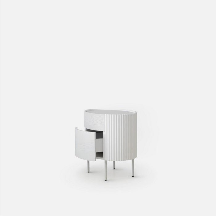 Ondata Bedside table - White - Paulas Home & Living