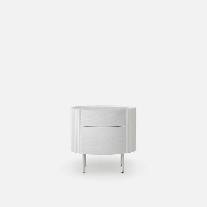 Ondata Bedside table - White - Paulas Home & Living