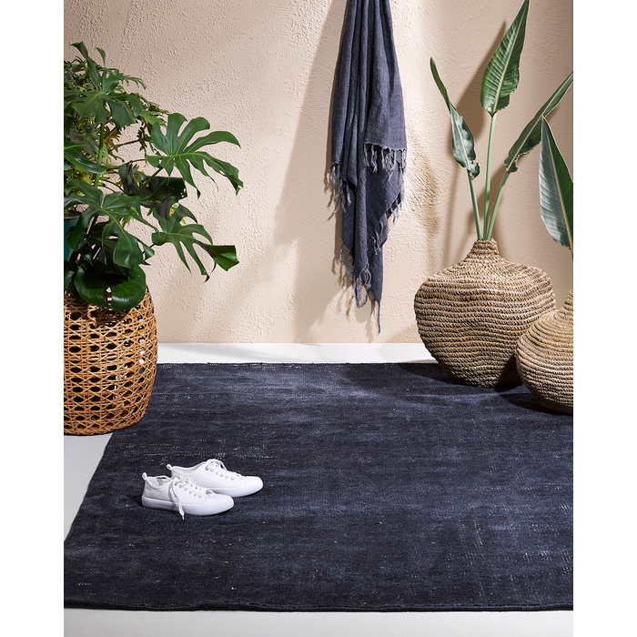 Orakei Outdoor Rug - French Navy - Paulas Home & Living