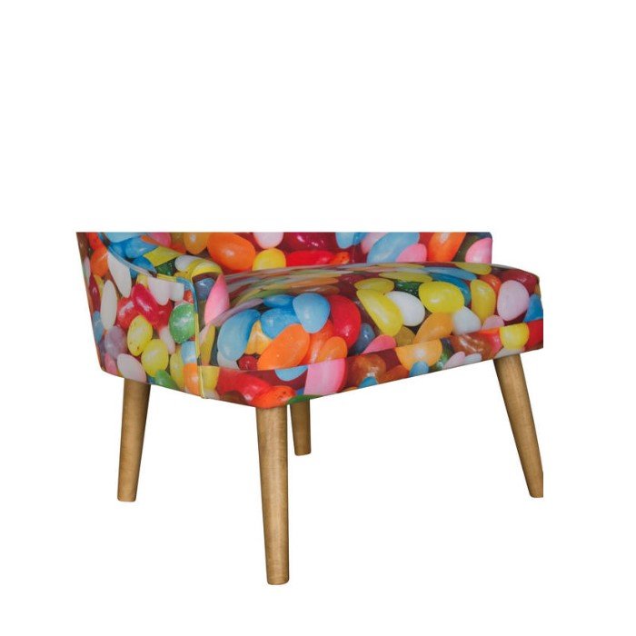 Orena Jelly Bean Occasional Chair - Paulas Home & Living