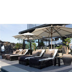 Orlando Lounger - Classic Black - Paulas Home & Living