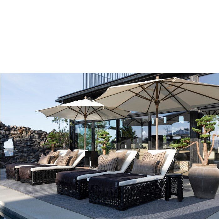 Orlando Lounger - Classic Black - Paulas Home & Living