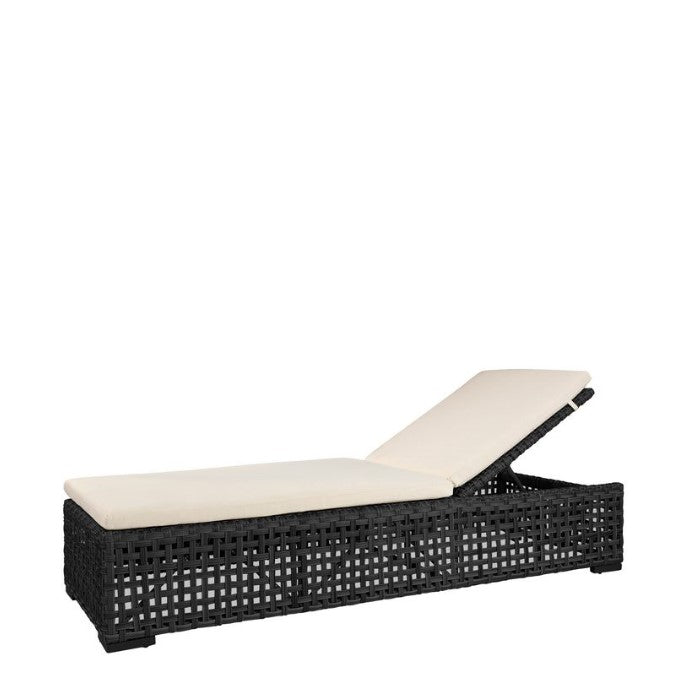 Orlando Lounger - Classic Black - Paulas Home & Living