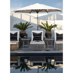 Orlando Lounger - Classic Grey - Paulas Home & Living