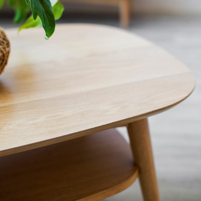 OSLO Coffee Table with Shelf - Paulas Home & Living