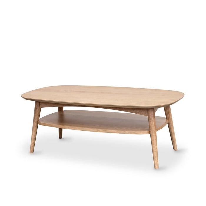 OSLO Coffee Table with Shelf - Paulas Home & Living
