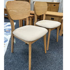 Oslo Dining Chair - Panel Back - Paulas Home & Living