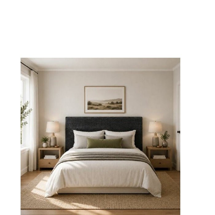 Oslo Fabric Headboard - Single to Californian King - Paulas Home & Living