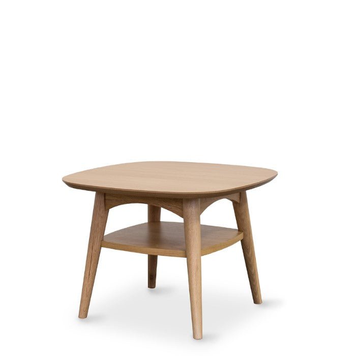 Oslo Side Table w Shelf - Paulas Home & Living