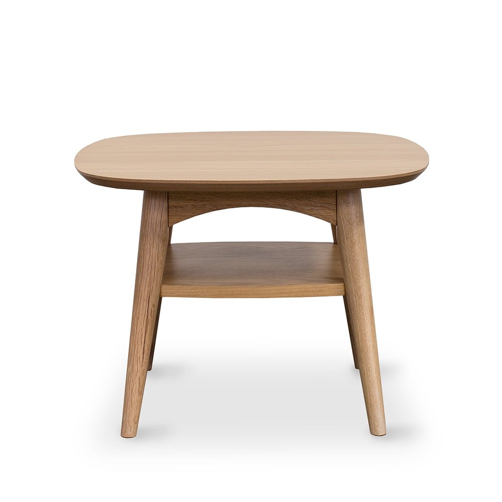 Oslo Side Table w Shelf - Paulas Home & Living