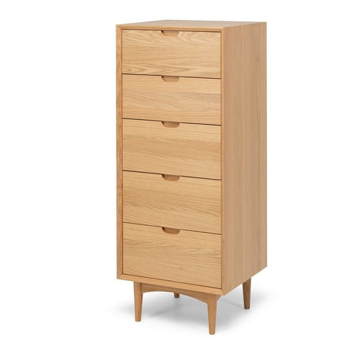 Oslo Tallboy 5 Drawer - Paulas Home & Living