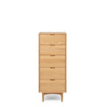 Oslo Tallboy 5 Drawer - Paulas Home & Living
