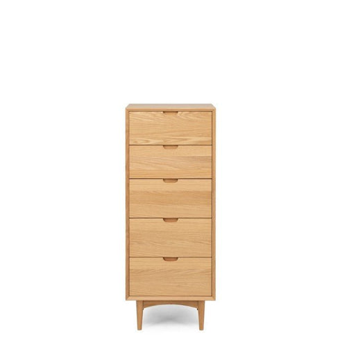 Oslo Tallboy 5 Drawer - Paulas Home & Living