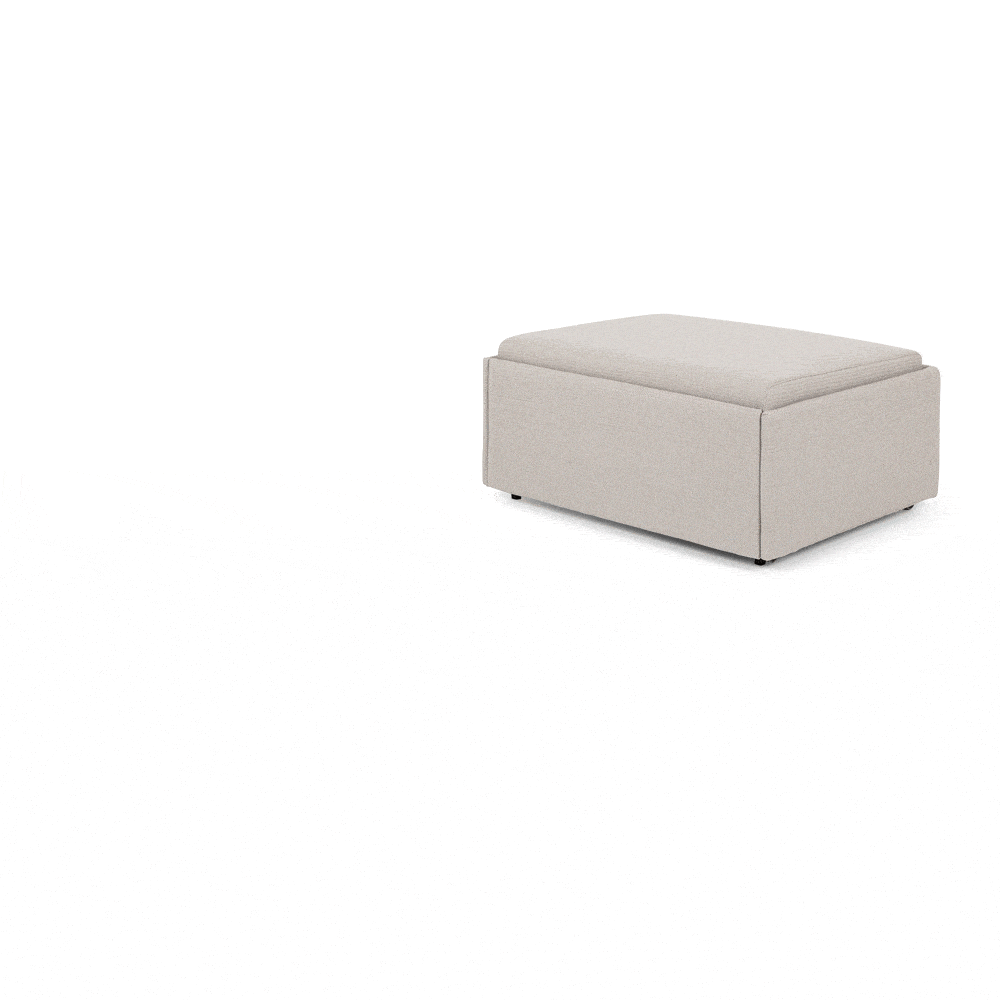 Otto Sofa Bed - Single Size - Storm - Paulas Home & Living