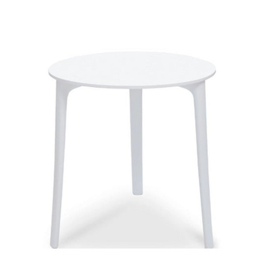 Ovo Outdoor Table 700dia - Black or White - Paulas Home & Living