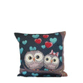 Owl Lovers in Blue Cushion - Paulas Home & Living