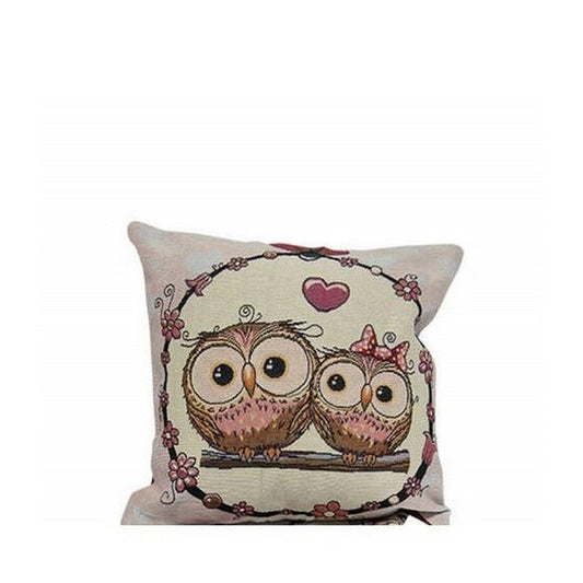 Owl Sweethearts Cushion - Paulas Home & Living