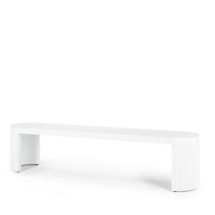 Palisade & Bench Concrete Outdoor Dining Suite 2000w - Paulas Home & Living