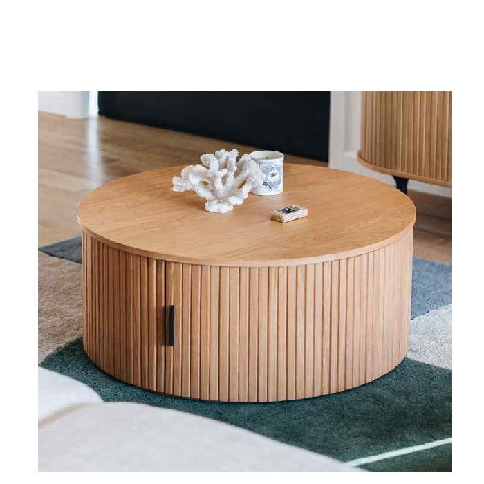 Palliser Coffee Table Round - Oak - Paulas Home & Living