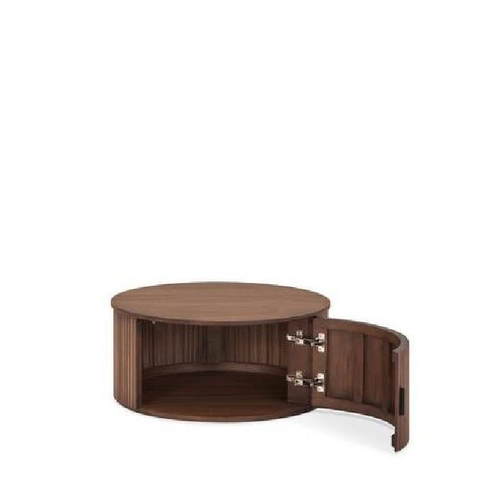 Palliser Coffee Table Round - Walnut - Paulas Home & Living