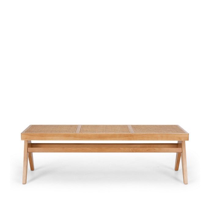 Palma Bench Seat - Natural Oak - Paulas Home & Living